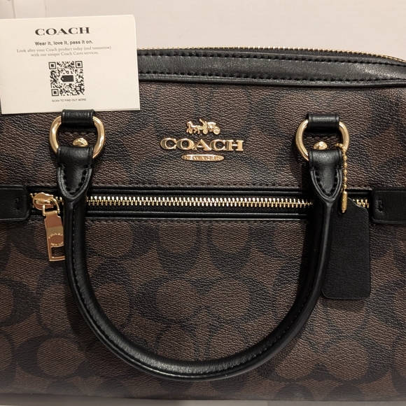 Coach Rowan Satchel Bag - Picture 3 of 12